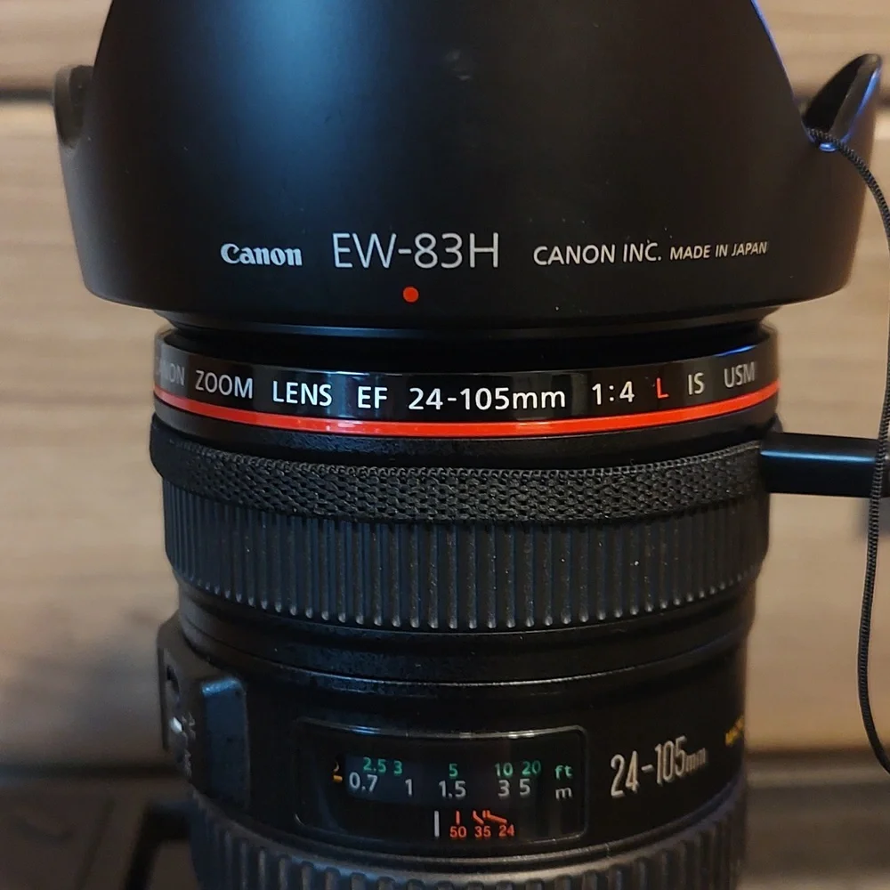 Canon zoom lens EF 24-105mm 1:4 L IS USM